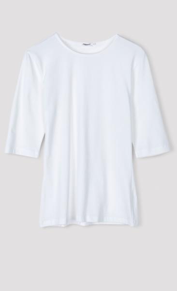 Filippa K Cotton Stretch Elbow Sleeve - White - 3