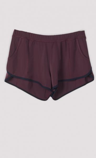 Filippa K Flex Shorts Maroon - 6