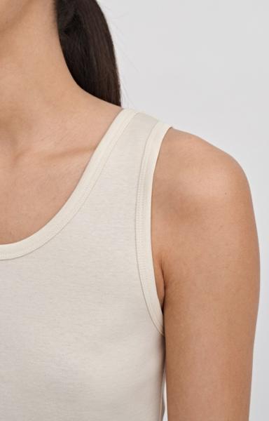 FilippaK Robin Tank - Almond White - 2