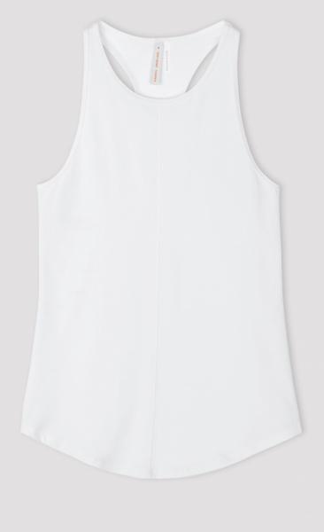 Filippa k Cotton Racer Tank - Off White - 3