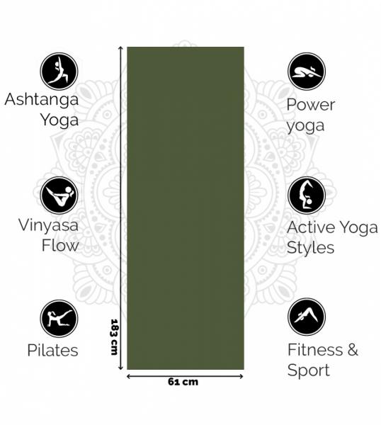 Premium LG Yogamat Magical Green - 3