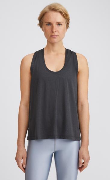 Filippa K twist layer Tank - Coal - 1