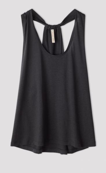 Filippa K twist layer Tank - Coal - 3