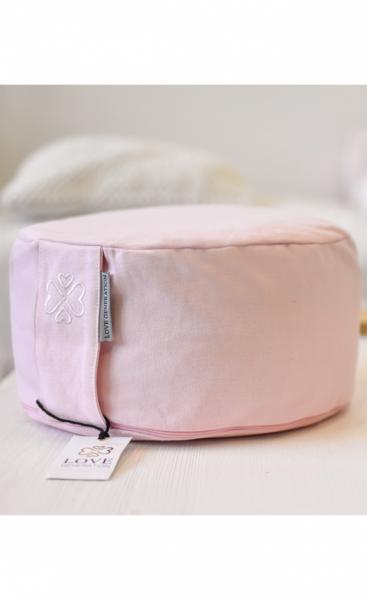 Love Generation Meditation Cushion - Blush Pink - 1