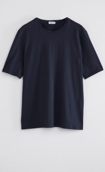 Filippa K Annie Organic Cotton Tee - Navy - 3