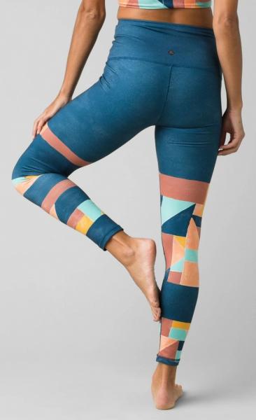 Prana Kimble Printed 7/8 Leggings Yoga Pants Climbing Pants for Ladies