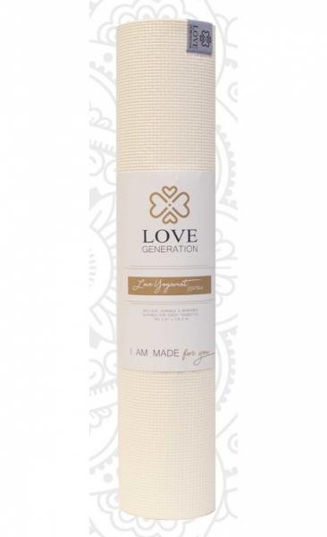 Love Generation Basic Yoga Mat 6mm - Offwhite - 2