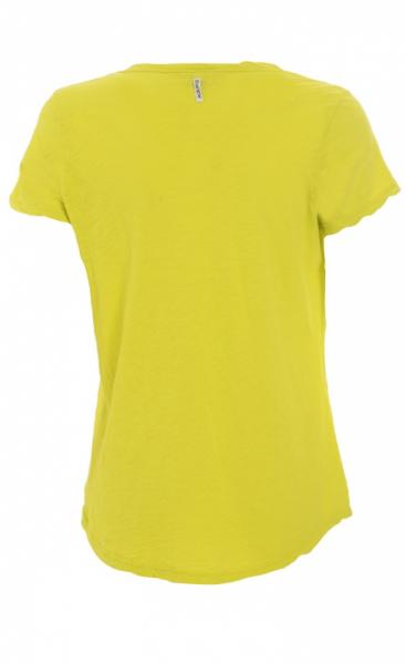 Round Neck Basic Tee - Lime - 2