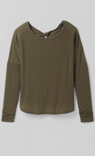 PrAna Rogue Longsleeve Top - Cargo Green - 5