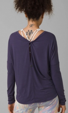 PrAna Rogue Longsleeve Top - Astral Night