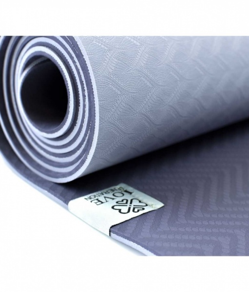 Love Generation ECO Yoga Mat 5mm - Lavender - 4