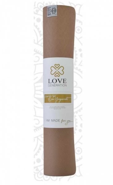 Love Generation ECO Yoga Mat 5mm Terra - 4