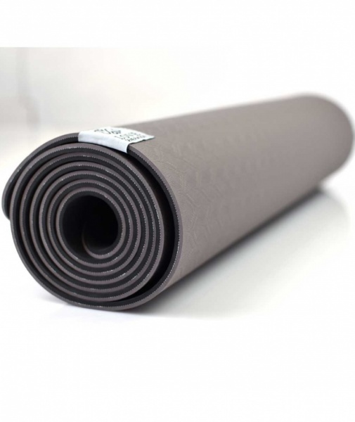 Love Generation ECO Yoga Mat 5mm Glorious Grey - 1