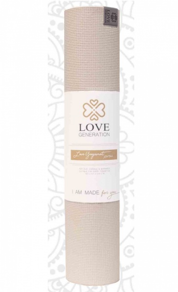 Love Generation Basic Yoga mat 6mm Sand - 1