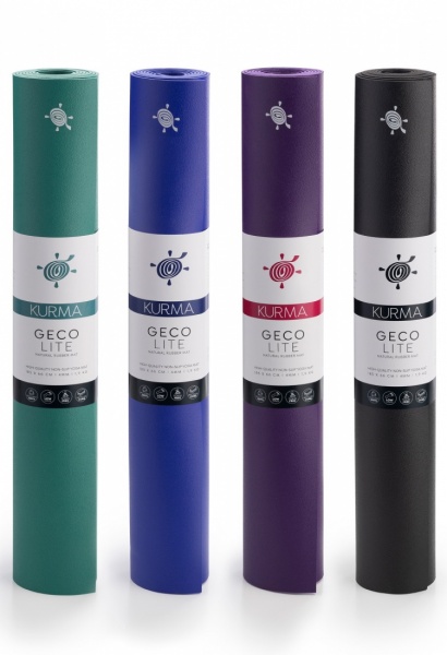 Kurma GECO Lite Rubber Yoga Mat - Bloom - 3