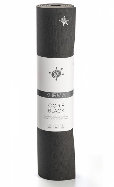 KURMA CORE 6,5mm Yogamat 2mtr Antracite/Black