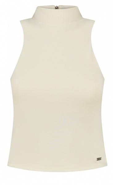 Donna Turtle Neck Sleeveless Top - 5