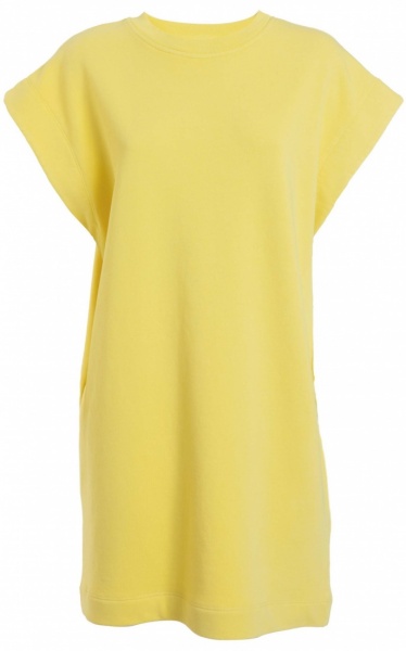 Sweater Tunic Dress - Limoncello