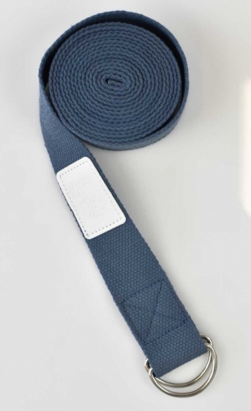 Love Generation Yoga Strap - Denim Blue - 1