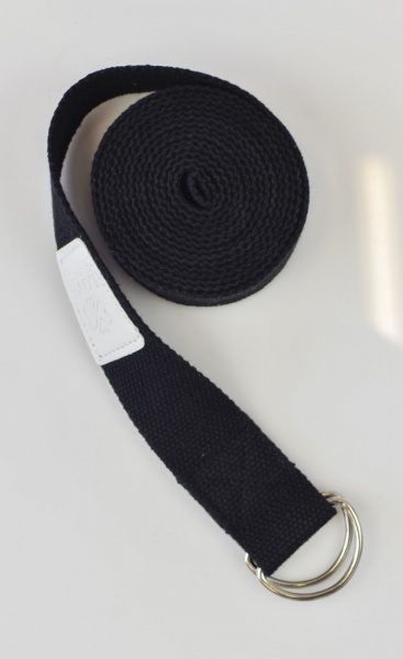 Love Generation Yoga Strap - Black - 2