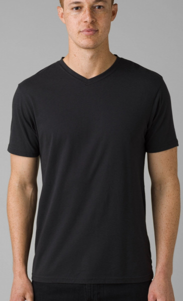 PrAna V-Neck Tee - Black