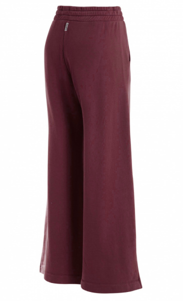 Comfort Slit Pants - Plum - 1