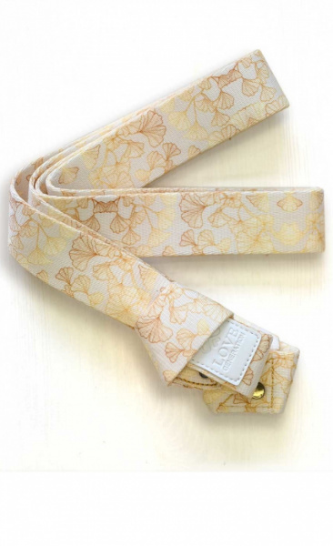 Yogamat Draagband Golden Flowers