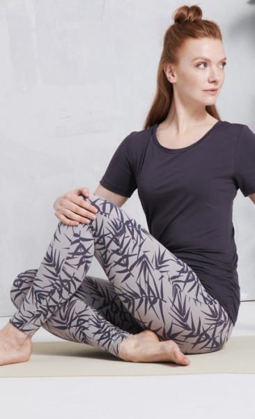 Enduro Side Pocket Leggings (Ivy Green) | Bamboo Clothing