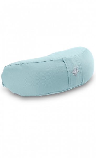 Kurma half Moon Meditation Cushion Glacier Bay