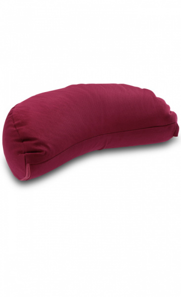 Kurma Half Moon Meditation Cushion Warm Red - 1