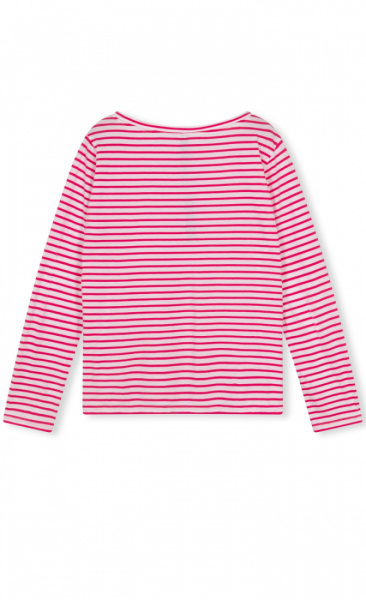 Filippa K - Striped Cotton Shirt in Pacific Blue and White Stripe