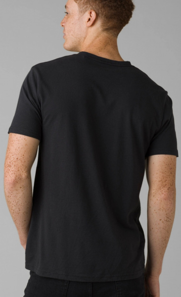 PrAna V-Neck Tee - Black - 1