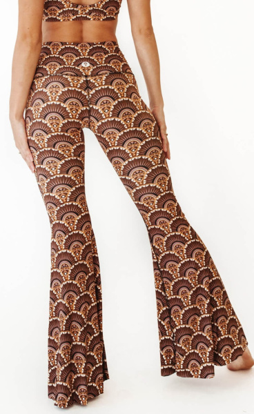 Art Deco Recycled Bell Bottoms - 2