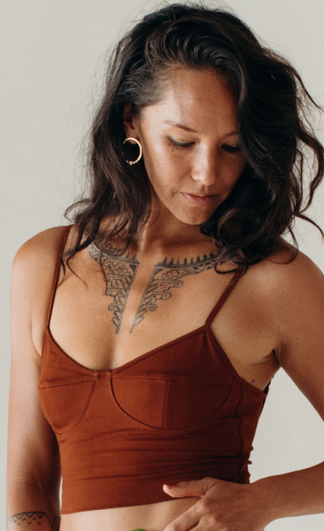 StudioK Ylva Bralette - Burnt Orange - 1