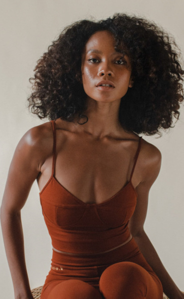 StudioK Ylva Bralette - Burnt Orange - 2