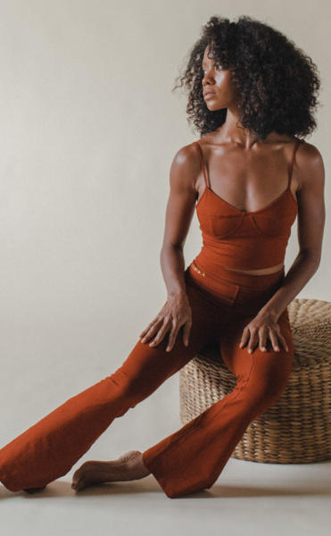 StudioK Ylva Bralette - Burnt Orange - 3