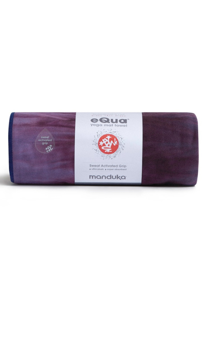 Manduka eQua Towel Hand dyed Indulge - Yoga Towels - Yoga Specials