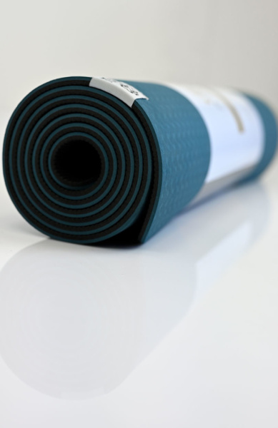 Love Generation ECO Yoga Mat 5mm Petrol Blue - 4