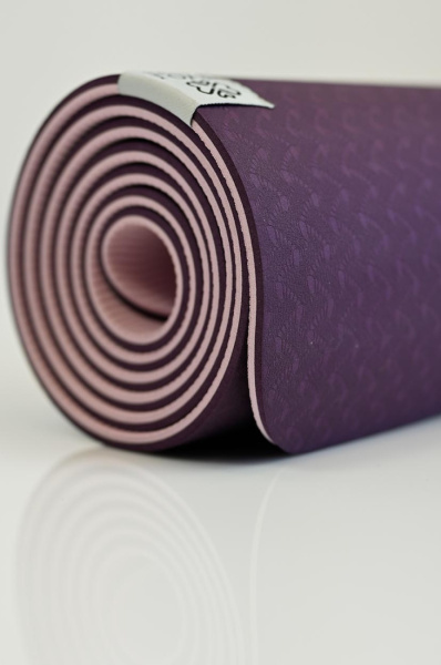 Love Generation ECO Yoga Mat 5mm Purple - 2