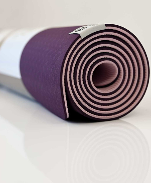 Love Generation ECO Yoga Mat 5mm Purple - 4