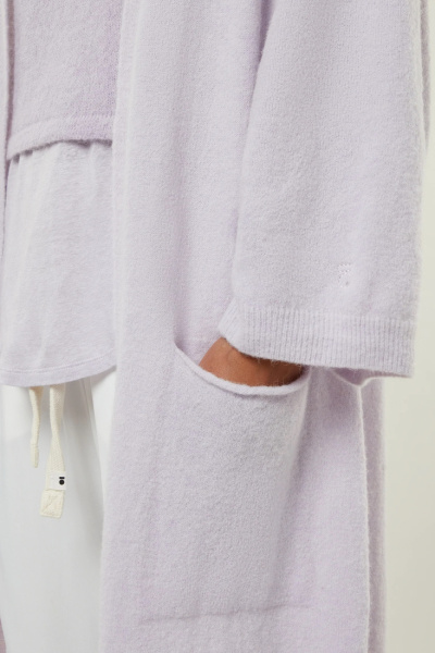 10Days Long Soft Knit Cardigan Light Lilac - 2