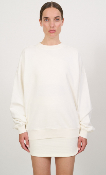 Zane Oversized Sweater Marshmellow - 1