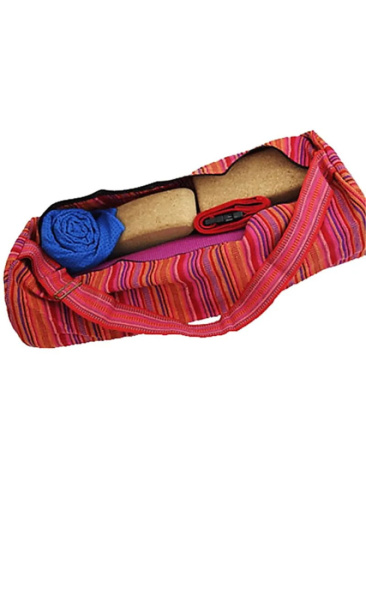 Yogamat Tas Stripes Red