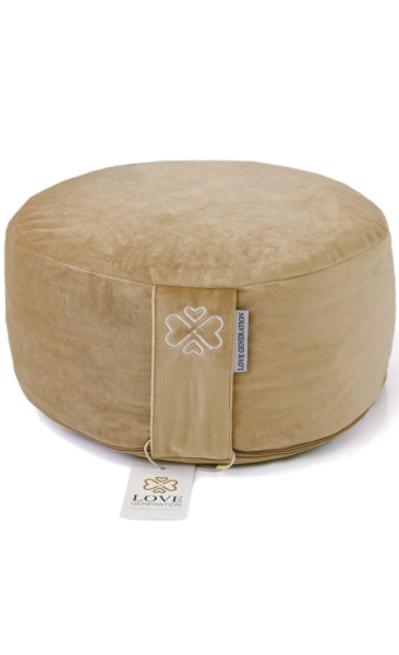 Velours Meditation Cushion Gold