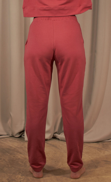 Yogamii Asha Sweat Pants - Surya Red - 1