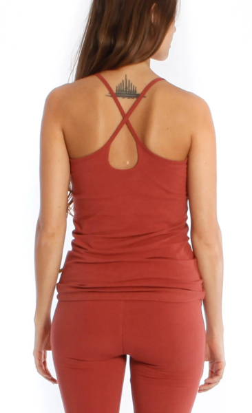 Nidra Strap Top - Burnt Orange