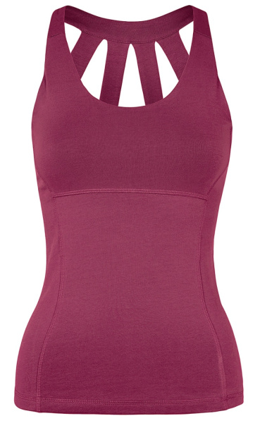 Mandala Bliss Top - Rumba Red