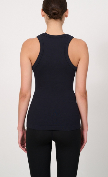 LUNE MAIA micromodal Soft Rib Tank - Black - 2