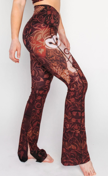 Recycled Split Flare Pants Wisdom Seeker