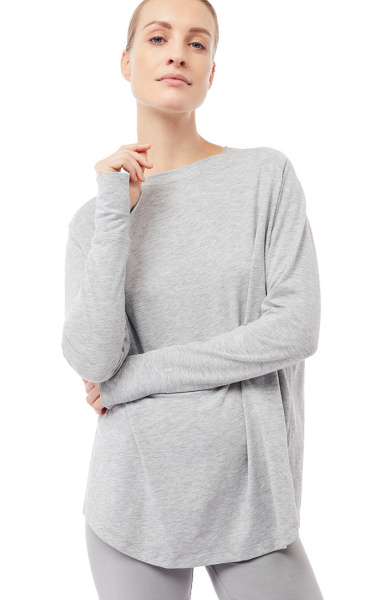 Kati Mid Layer / Light Grey Melange